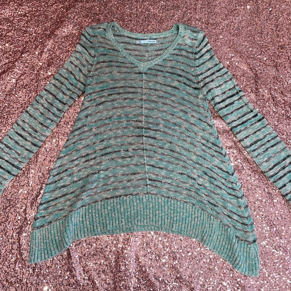 Blue Striped Sweater